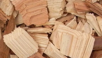 ウッドチップ敷き