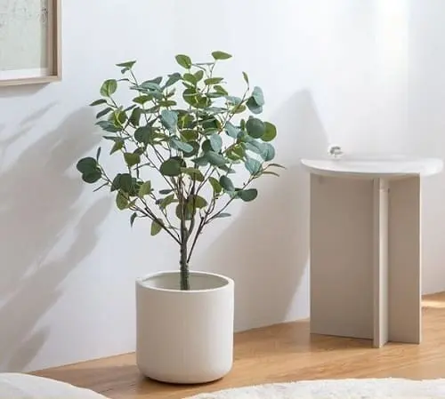 人工観葉植物 ユーカリ 85cm